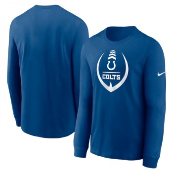 Men's Indianapolis Colts Blue Icon Legend Performance Long Sleeve T-Shirt Men's Indianapolis Colts Blue Icon Legend Performance Long Sleeve T-Shirt