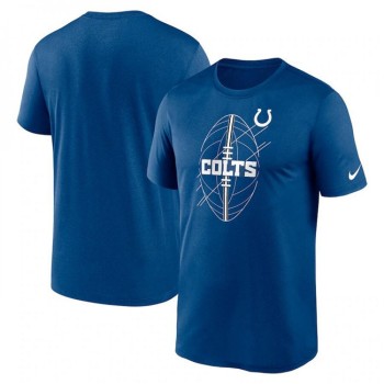 Men's Indianapolis Colts Blue Legend Icon Performance T-Shirt Men's Indianapolis Colts Blue Legend Icon Performance T-Shirt