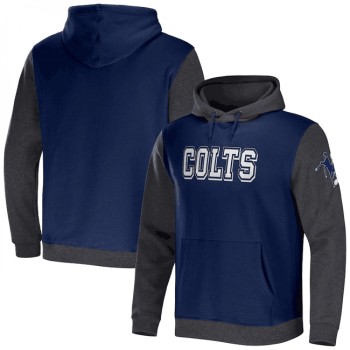 Men's Indianapolis Colts x Darius Rucker Collection Navy/Heather Charcoal Colorblock Pullover Hoodie Men's Indianapolis Colts x Darius Rucker Collection Navy/Heather Charcoal Colorblock Pullover Hoodie