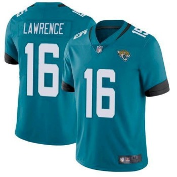 Men's Jacksonville Jaguars #16 Trevor Lawrence 2021 NFL Draft Teal Vapor Untouchable Limited Stitched Jersey Men's Jacksonville Jaguars #16 Trevor Lawrence 2021 NFL Draft Teal Vapor Untouchable Limited Stitched Jersey