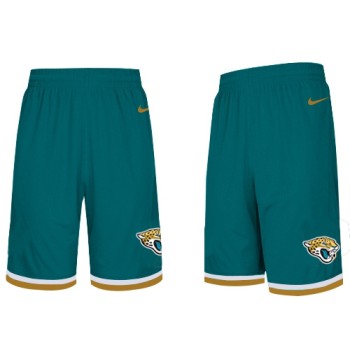 Men's Jacksonville Jaguars 2019 Teal Knit Performance Shorts Men's Jacksonville Jaguars 2019 Teal Knit Performance Shorts