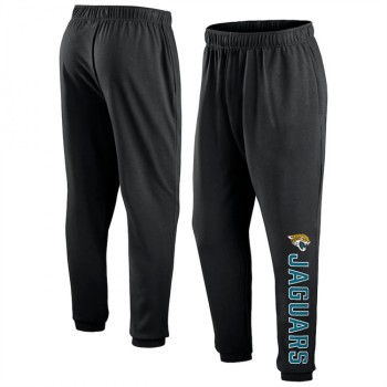 Men's Jacksonville Jaguars Black Chop Block Fleece Sweatpants Men's Jacksonville Jaguars Black Chop Block Fleece Sweatpants