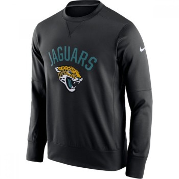 Men's Jacksonville Jaguars Men's Jacksonville Jaguars 2019 Black Sideline Circuit Performance Sweatshirt Men's Jacksonville Jaguars Men's Jacksonville Jaguars 2019 Black Sideline Circuit Performance Sweatshirt