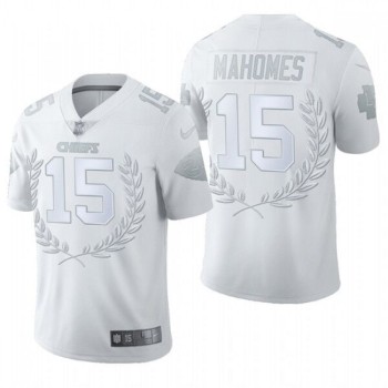 Men's Kansas City Chiefs #15 Patrick Mahomes White Special Edition Limited Stitched Jersey Men's Kansas City Chiefs #15 Patrick Mahomes White Special Edition Limited Stitched Jersey