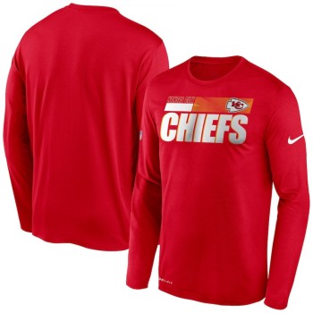 Men's Kansas City Chiefs 2020 Red Sideline Impact Legend Performance Long Sleeve T-Shirt Men's Kansas City Chiefs 2020 Red Sideline Impact Legend Performance Long Sleeve T-Shirt