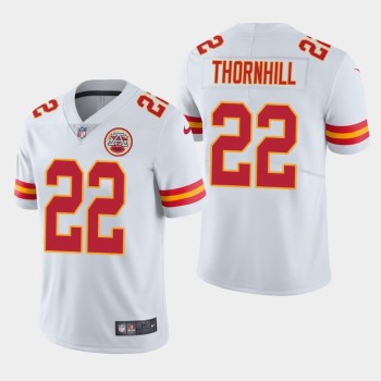 Men's Kansas City Chiefs #22 Juan Thornhill White Vapor Untouchable Limited Stitched NFL Jersey Men's Kansas City Chiefs #22 Juan Thornhill White Vapor Untouchable Limited Stitched NFL Jersey