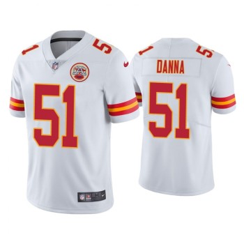 Men's Kansas City Chiefs #51 Michael Danna White Vapor Untouchable Limited Stitched Jersey Men's Kansas City Chiefs #51 Michael Danna White Vapor Untouchable Limited Stitched Jersey