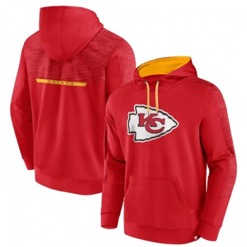 Men's Kansas City Chiefs Red Defender Evo Pullover Hoodie Men's Kansas City Chiefs Red Defender Evo Pullover Hoodie