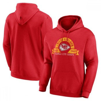 Men's Kansas City Chiefs Red Pullover Hoodie Men's Kansas City Chiefs Red Pullover Hoodie