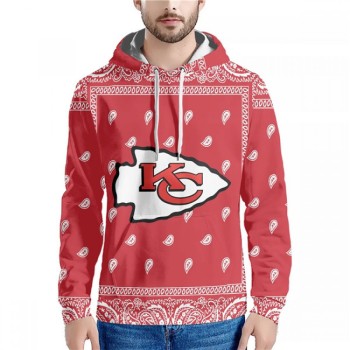 Men's Kansas City Chiefs Red Pullover Hoodie Men's Kansas City Chiefs Red Pullover Hoodie