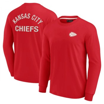 Men's Kansas City Chiefs Red Signature Unisex Super Soft Long Sleeve T-Shirt Men's Kansas City Chiefs Red Signature Unisex Super Soft Long Sleeve T-Shirt