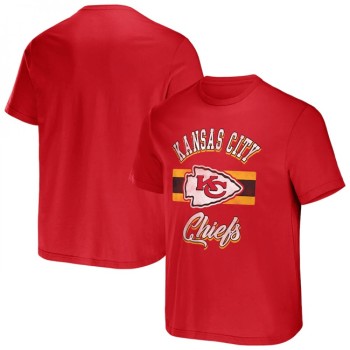 Men's Kansas City Chiefs Red x Darius Rucker Collection Stripe T-Shirt Men's Kansas City Chiefs Red x Darius Rucker Collection Stripe T-Shirt