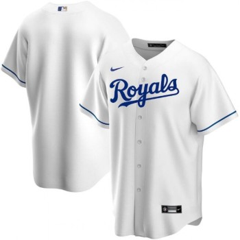 Men's Kansas City Royals Blank White Cool Base Stitched Jersey Men's Kansas City Royals Blank White Cool Base Stitched Jersey