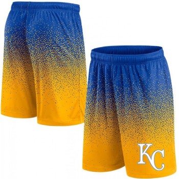 Men's Kansas City Royals Royal/Yellow Ombre Shorts Men's Kansas City Royals Royal/Yellow Ombre Shorts