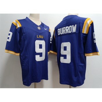 Men's LSU Tigers #9 Joe Burreaux Purple 2023 Stitched Baseball Jersey Men's LSU Tigers #9 Joe Burreaux Purple 2023 Stitched Baseball Jersey