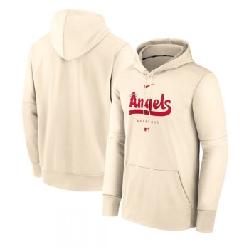 Men's Los Angeles Angels 2022 Cream City Connect Performance Pullover Hoodie Men's Los Angeles Angels 2022 Cream City Connect Performance Pullover Hoodie
