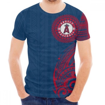 Men's Los Angeles Angels Navy T-Shirt Men's Los Angeles Angels Navy T-Shirt