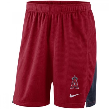 Men's Los Angeles Angels Red Franchise Performance Shorts Men's Los Angeles Angels Red Franchise Performance Shorts