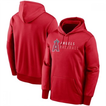 Men's Los Angeles Angels Red Hoodie Men's Los Angeles Angels Red Hoodie