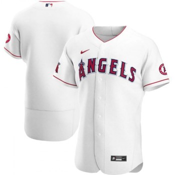 Men's Los Angeles Angels White Flex Base Stitched Jersey Men's Los Angeles Angels White Flex Base Stitched Jersey