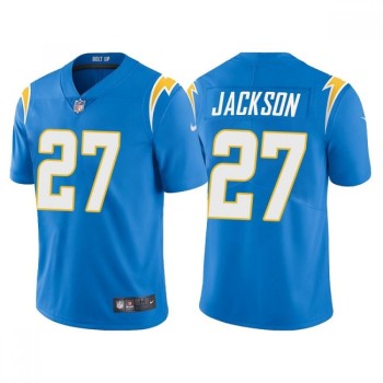 Men's Los Angeles Chargers #27 J.C. Jackson Blue Vapor Untouchable Limited Stitched Jersey Men's Los Angeles Chargers #27 J.C. Jackson Blue Vapor Untouchable Limited Stitched Jersey