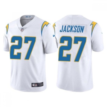 Men's Los Angeles Chargers #27 J.C. Jackson White Vapor Untouchable Limited Stitched Jersey Men's Los Angeles Chargers #27 J.C. Jackson White Vapor Untouchable Limited Stitched Jersey