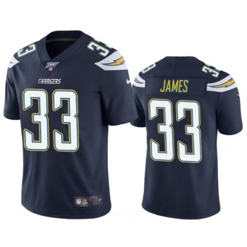 Men's Los Angeles Chargers #33 Derwin James Navy 2019 100th Season Vapor Untouchable Limited Stitched NFL Jersey Men's Los Angeles Chargers #33 Derwin James Navy 2019 100th Season Vapor Untouchable Limited Stitched NFL Jersey