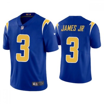 Men's Los Angeles Chargers #3 Derwin James Jr. Royal Vapor Untouchable Limited Stitched Jersey Men's Los Angeles Chargers #3 Derwin James Jr. Royal Vapor Untouchable Limited Stitched Jersey