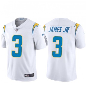 Men's Los Angeles Chargers #3 Derwin James Jr. White Vapor Untouchable Limited Stitched Jersey Men's Los Angeles Chargers #3 Derwin James Jr. White Vapor Untouchable Limited Stitched Jersey