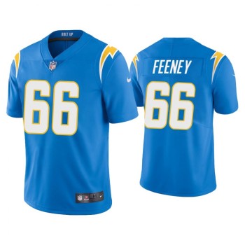 Men's Los Angeles Chargers #66 Dan Feeney 2020 Blue Vapor Untouchable Limited Stitched Jersey Men's Los Angeles Chargers #66 Dan Feeney 2020 Blue Vapor Untouchable Limited Stitched Jersey