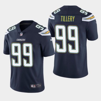 Men's Los Angeles Chargers #99 Jerry Tillery Navy Vapor Untouchable Limited Stitched NFL Jersey Men's Los Angeles Chargers #99 Jerry Tillery Navy Vapor Untouchable Limited Stitched NFL Jersey