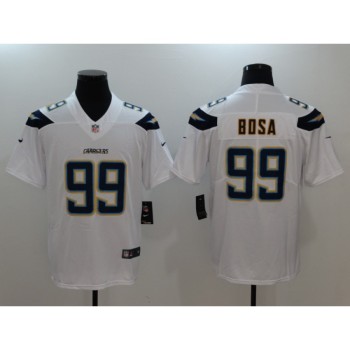 Men's Los Angeles Chargers #99 Joey Bosa White Vapor Untouchable Limited Jersey Men's Los Angeles Chargers #99 Joey Bosa White Vapor Untouchable Limited Jersey