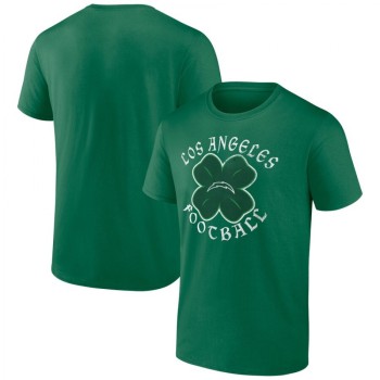 Men's Los Angeles Chargers Kelly Green St. Patrick's Day Celtic T-Shirt Men's Los Angeles Chargers Kelly Green St. Patrick's Day Celtic T-Shirt