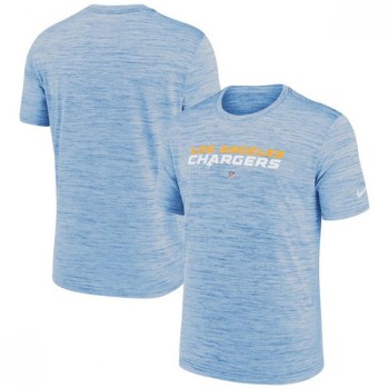 Men's Los Angeles Chargers Powder Blue Velocity Performance T-Shirt Men's Los Angeles Chargers Powder Blue Velocity Performance T-Shirt