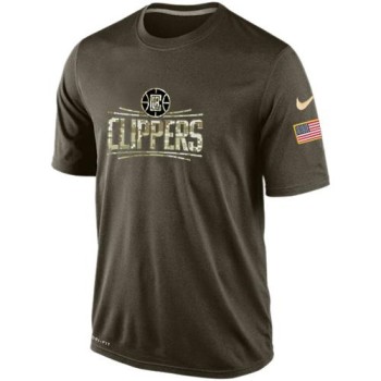 Men's Los Angeles Clippers Salute To Service Dri-FIT T-Shirt Men's Los Angeles Clippers Salute To Service Dri-FIT T-Shirt