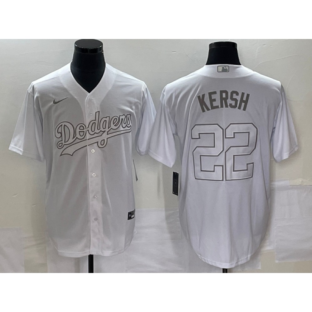 Men's Los Angeles Dodgers #22 Clayton Kershaw 