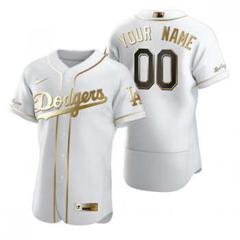 Men's Los Angeles Dodgers ACTIVE Player White Golden Edition Flex Base Sttiched MLB Jersey Men's Los Angeles Dodgers ACTIVE Player White Golden Edition Flex Base Sttiched MLB Jersey