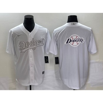 Men's Los Angeles Dodgers Big Logo in Back Weekend Stitched Baseball Jersey Men's Los Angeles Dodgers Big Logo in Back Weekend Stitched Baseball Jersey