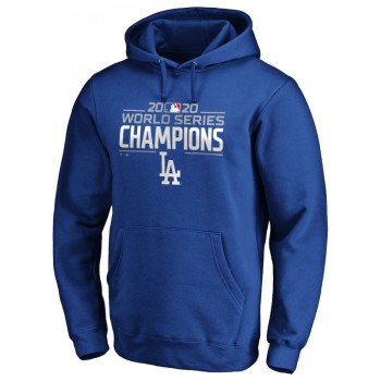 Men's Los Angeles Dodgers Blue 2020 World Series Champions Pullover Hoodie Men's Los Angeles Dodgers Blue 2020 World Series Champions Pullover Hoodie