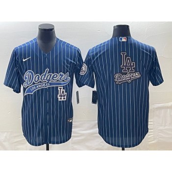 Men's Los Angeles Dodgers Blue Team Big Logo With Patch Cool Base Stitched Baseball Jersey Men's Los Angeles Dodgers Blue Team Big Logo With Patch Cool Base Stitched Baseball Jersey