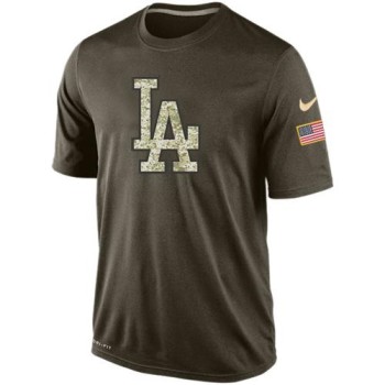 Men's Los Angeles Dodgers Salute To Service Dri-FiT T-Shirt Men's Los Angeles Dodgers Salute To Service Dri-FiT T-Shirt