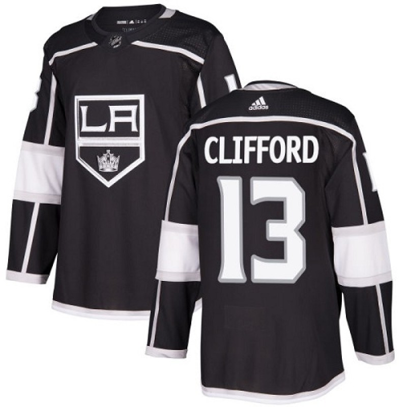 Men's Los Angeles Kings #13 Kyle Clifford Black Stitched NHL Jersey Men's Los Angeles Kings #13 Kyle Clifford Black Stitched NHL Jersey