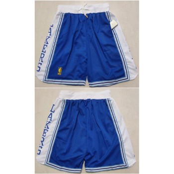 Men's Los Angeles Lakers Blue Shorts (Run Small) Men's Los Angeles Lakers Blue Shorts (Run Small)