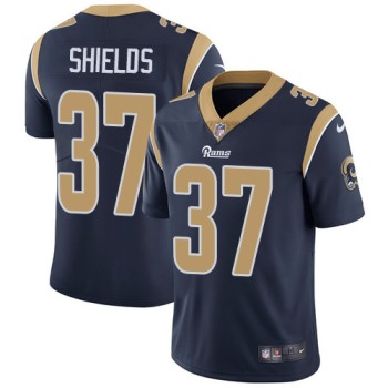 Men's Los Angeles Rams #37 Sam Shields Navy Blue Vapor Untouchable Limited Stitched NFL Jersey Men's Los Angeles Rams #37 Sam Shields Navy Blue Vapor Untouchable Limited Stitched NFL Jersey