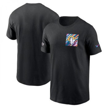 Men's Los Angeles Rams Black 2023 Crucial Catch Sideline Tri-Blend T-Shirt Men's Los Angeles Rams Black 2023 Crucial Catch Sideline Tri-Blend T-Shirt