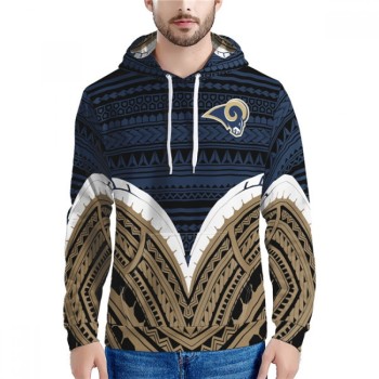 Men's Los Angeles Rams Navy Hoodie Men's Los Angeles Rams Navy Hoodie