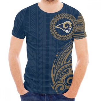 Men's Los Angeles Rams Navy T-Shirt Men's Los Angeles Rams Navy T-Shirt