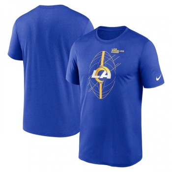 Men's Los Angeles Rams Royal Legend Icon Performance T-Shirt Men's Los Angeles Rams Royal Legend Icon Performance T-Shirt