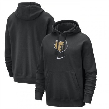Men's Memphis Grizzlies Black 2023/24 City Edition Essential Club Pullover Hoodie Men's Memphis Grizzlies Black 2023/24 City Edition Essential Club Pullover Hoodie
