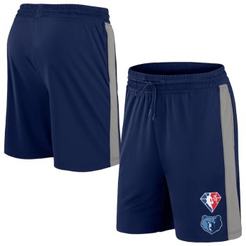 Men's Memphis Grizzlies Navy Shorts Men's Memphis Grizzlies Navy Shorts